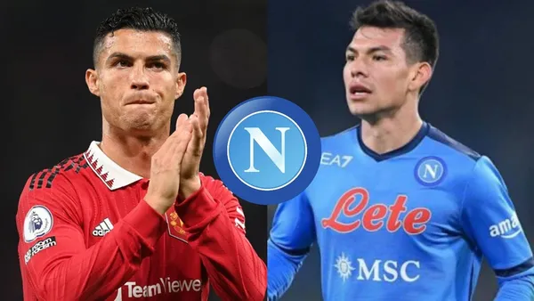 Cristiano Ronaldo podría llegar al Napoli de Hirving Lozano