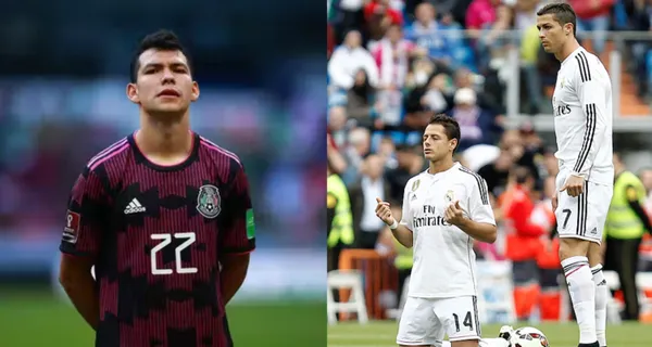 Cristiano Ronaldo puede ser compañero de Hirving Lozano en el Napoli. Mientras CR7 se molestó con Chicharito, por tronco, esto dijo CR7 del Chucky.