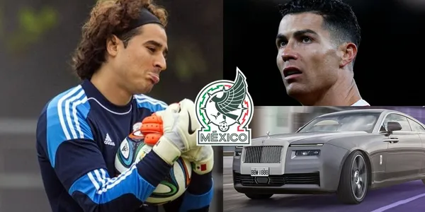 Cristiano Ronaldo recibe un Rolls-Royce de regalo de Navidad y lo que tardaría Guillermo Ochoa en adquirirlo