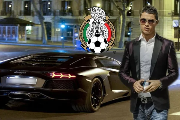Cristiano Ronaldo se compró un coche Lamborghini que lo presume en Europa, pero un jugador mexicano solo brillando en la Liga MX adquirió el mismo automóvil