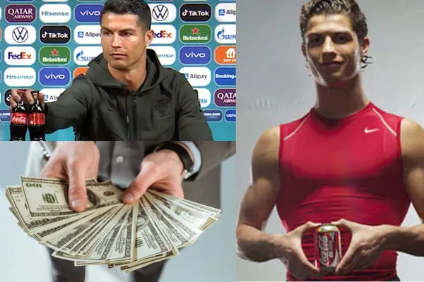 Cristiano Ronaldo se volvió el crítico número 1 de Coca-Cola, pero hace algunos años lucraba de ella.