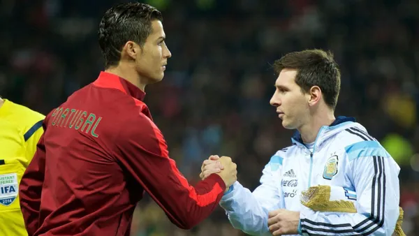 Cristiano Ronaldo y Lionel Messi. (Foto: ESPN Ecuador)