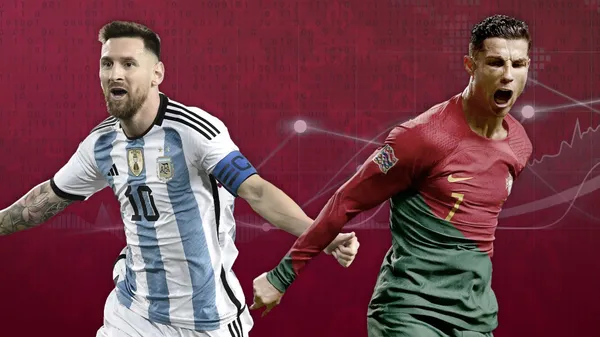 Cristiano Ronaldo y Lionel Messi (Foto:RTVE).