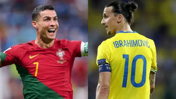 Cristiano Ronaldo y Zlatan Ibrahimovic