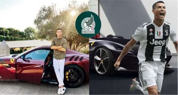 Cristiano tiene dos coches Ferrari, pero en México, solo Jorge Campos tiene esta distinción, aunque no los presume.