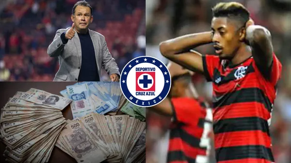 Cruz Azul busca un defensa central sudamericano y estaría tras la pista de un crack que bailó al Flamengo y Bruno Henrique