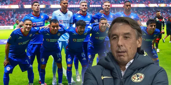 Cruz Azul durante el juego ante Toluca / Foto: IMAGO7