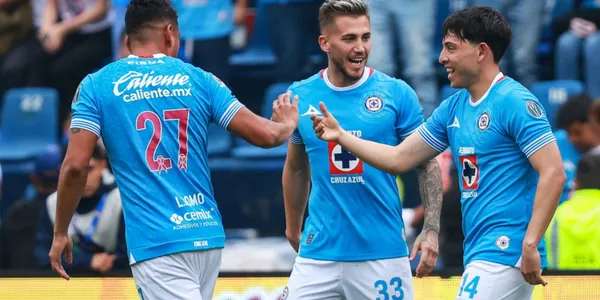 Cruz Azul en el partido ante Necaxa (Foto: Mexsport)