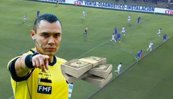 Cruz Azul juega con árbitro en contra y el salario que gana Ortiz por sus errores