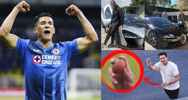Cruz Azul la pasa mal, el aficionado se dio cita para reclamar a los jugadores. Antuna se achicó cuando vio al aficionado y destapan cuánto cuesta el coche al que le tiraron un huevo.