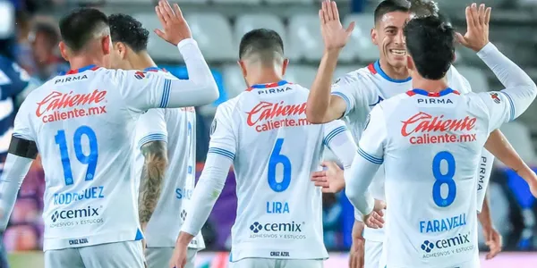Cruz Azul tras el partido contra Pachuca (Foto: Mexsport)