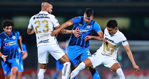 Cruz Azul vs Pumas.