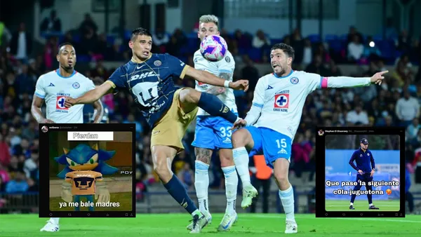 Cruz Azul y los memes ganaron en el partido vs Pumas / Foto: @pumasmx