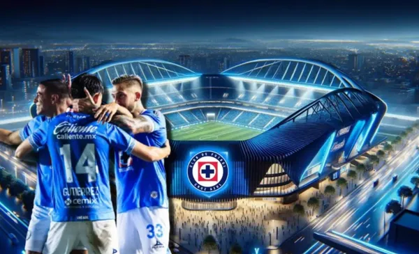 Cruz Azul y uno de los modelos es estadio que se propuso (Fuente: El Universal)
