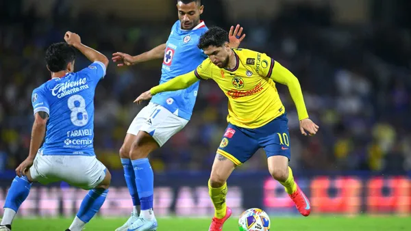 CruzAzul vs Club América por las semifinales del Clausura 2025 (Foto: MEXSPORT)