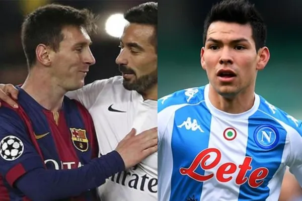 Cuando menos se lo esperaba, Hirving Lozano y Lionel Messi compartirían cancha en Europa.