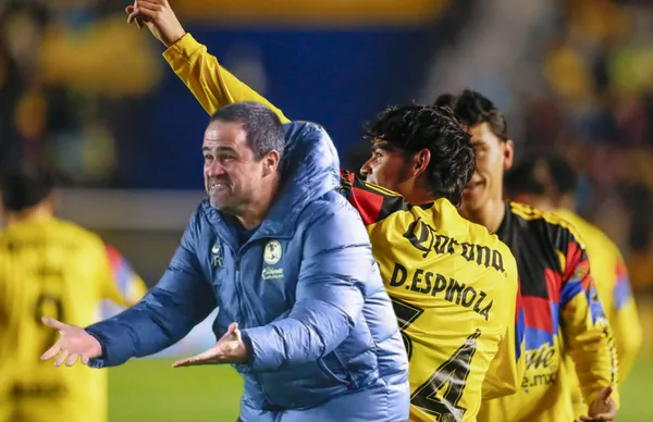 Dagoberto Espinoza y André Jardine/ Foto Club América.