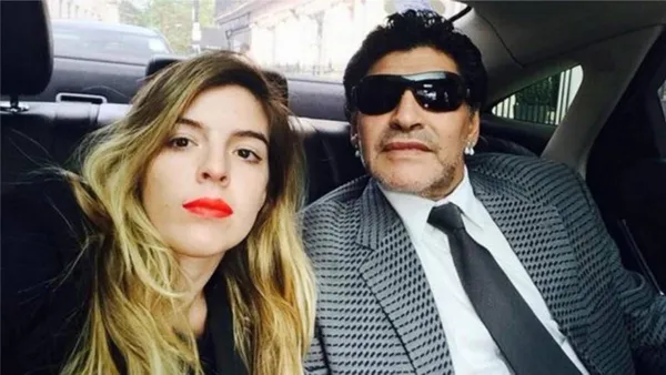 Dalma Maradona hizo su debut en la ficción cuando todavía era una niña. Fue en un programa relacionado con Diego Maradona.