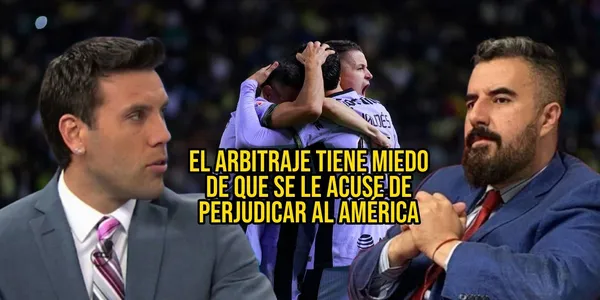 Damián Zamogilny aseguró que el arbitraje no le gusta mancharse las manos con el América y lo que dijo Álvaro Morales