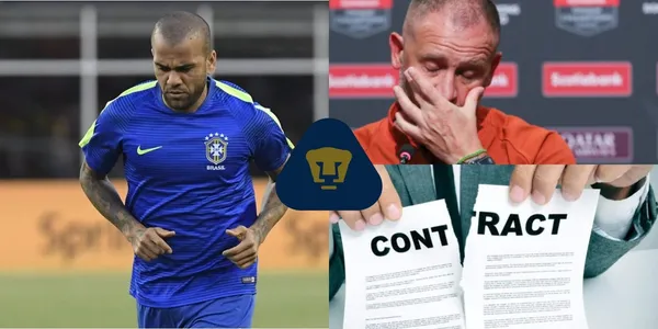 Dani Alves dio el sí a Pumas per su fichaje se podría caer por una sencilla razón, Pumas se podría echar para atrás y decir no