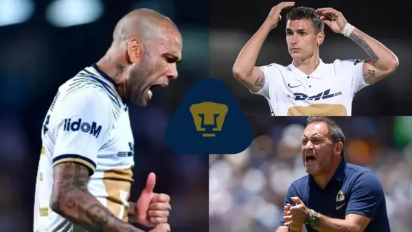 Dani Alves empieza a perder la paciencia con sus compañeros en Pumas