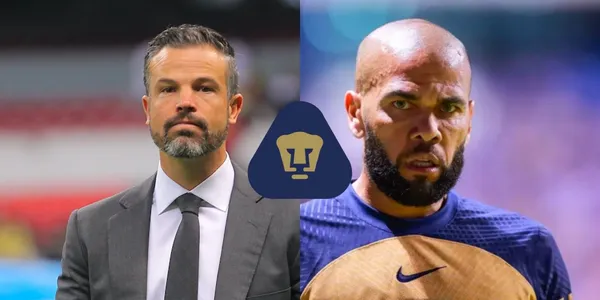 Dani Alves no terminaría su contrato con Pumas, por lo que Rafa Puente sería uno de los culpables