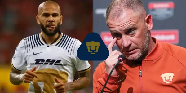 Dani Alves tiene la clave para poder levantar a Pumas pero parece que Lillini no lo toma en cuenta