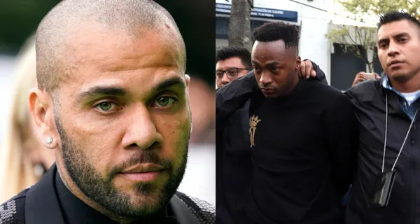 Dani Alves y una jugada que puede llegar a ser determinante en el caso del jugador de Brasil, que ni Renato Ibarra se atrevió.