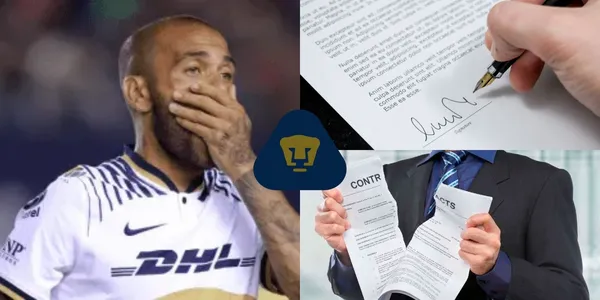 Dani Alves ya habla sobre cuando dejaría a los Pumas.