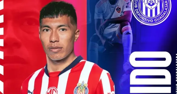Daniel Aguirre presentado en el combinado de las Chivas (Fuente: Chivas)