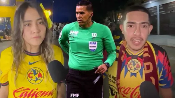 Daniel Quintero y afición del América (Foto: MEXSPORT)