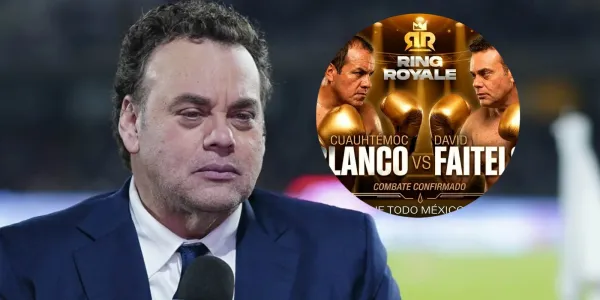 David Faitelson acepta una pelea con Cuauhtémoc Blanco en Ring Royale