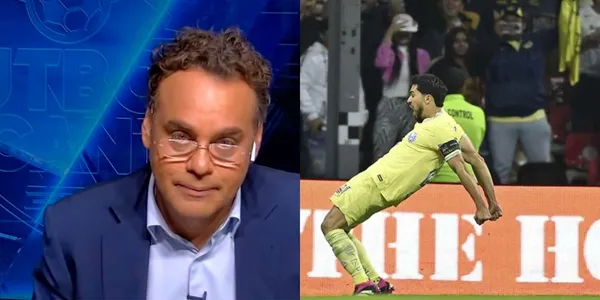 David Faitelson da su opinión del festejo de Henry Martín en el América vs Pumas.