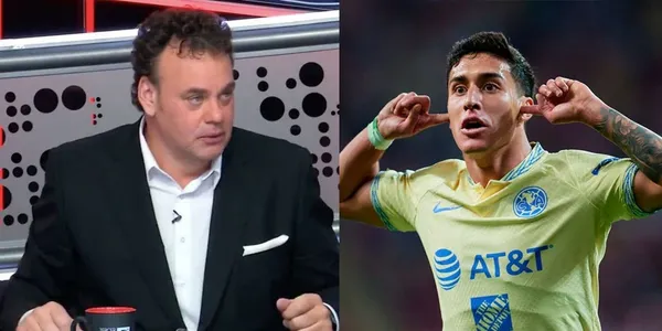 David Faitelson intentó menospreciar, otra vez, la victoria del América, que esta vez fue por las Semifinales.