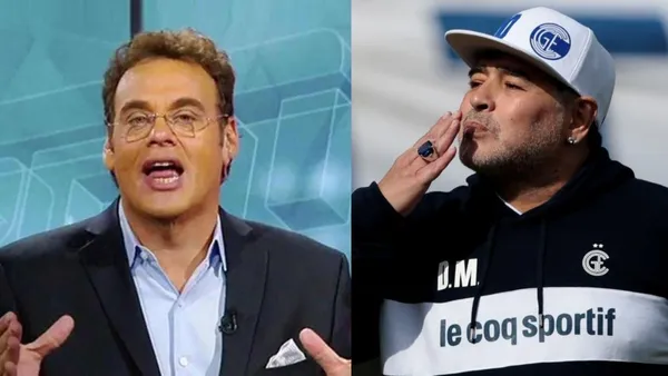 David Faitelson se burló de Diego Maradona y así le contestaron en las redes sociales.