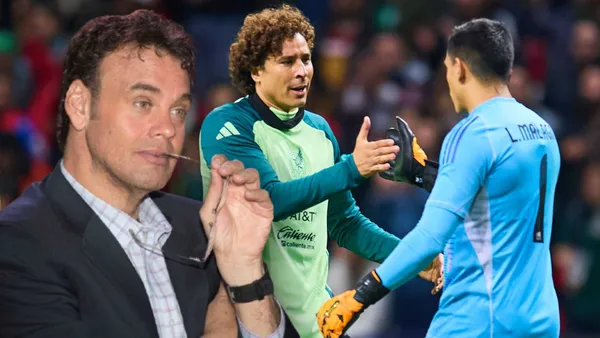 David Faitelson y porteros de la selección mexicana