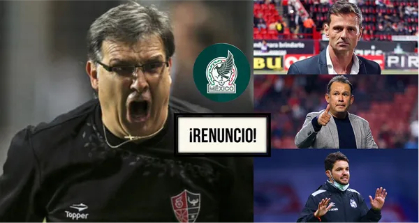 De acuerdo a ESPN, la renuncia de Gerardo Martino está sobre la mesa, tras que el DT no se siente respaldado desde el partido ante Canadá. El reemplazo del Tata está en la Liga MX.