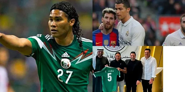 De estar con Messi y Cristiano Ronaldo a ser el socio del Gullit Peña en Emiratos Árabes Unidos