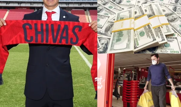 De jugar en el fútbol de Europa y ser figura de las Chivas a quedarse sin equipo y repartir comida por una buena causa.