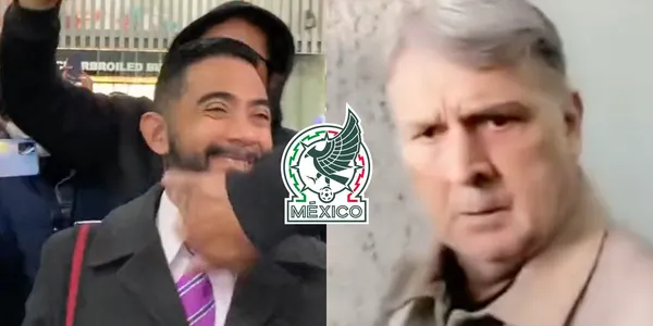 De la manera más hostil, pseudoaficionados encararon a Gerardo Martino en su llegada a México