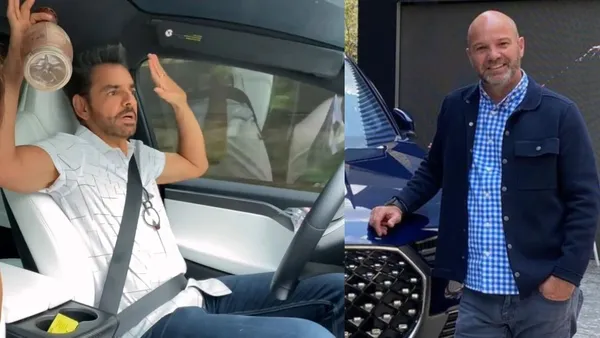 De la televisión y el cine hay grandes diferencias Eugenio Derbez maneja un coche de 940 mil pesos, y en lo que llega Luis García