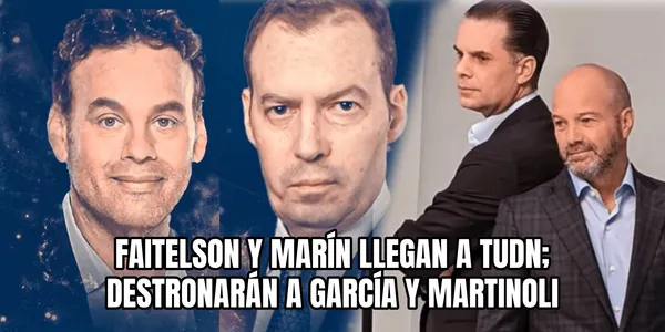 De manera oficial, David Faitelson y André Marín fueron presentados como nuevos miembros de TUDN