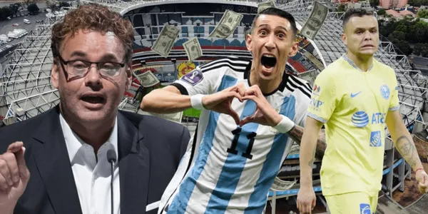 De salir el delantero Jonathan Rodríguez del América, los millones que ganaría su reemplazo, la estrella argentina Ángel Di María según David Faitelson