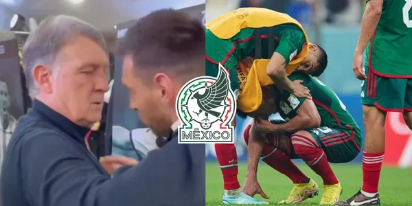 Dejó a México fuera de Qatar 2022 y así fue la reacción de Martino tras reencontrarse con Messi.
