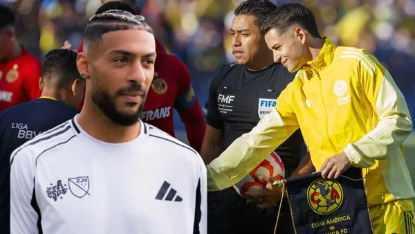 Denis Bouanga y Álvaro Fidalgo