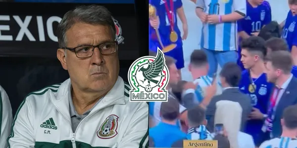 Dentro del festejo de Argentina, una imagen indignó a todo México e involucra a la FIFA en un escándalo