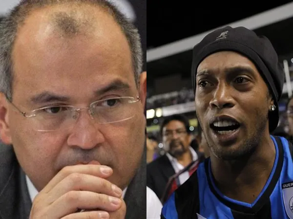 Descubre el altercado que un político mexicano ocasionó al insultar a Ronaldinho.