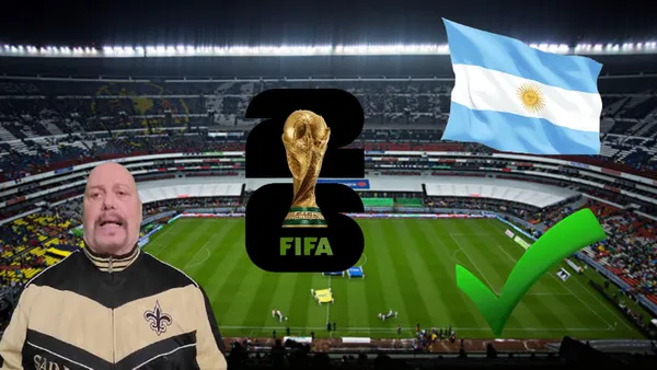 Desde Argentina apoyan la designación del Estadio Azteca como partido inaugural del Mundial.