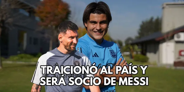 Después de traicionar a su país como hizo Luka Romero con México, el jugador que sería el socio ideal de Lionel Messi en Inter Miami.