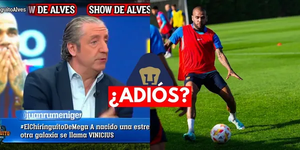 Destapan en España por qué Dani Alves no entrena en Pumas y sí en el Barcelona.